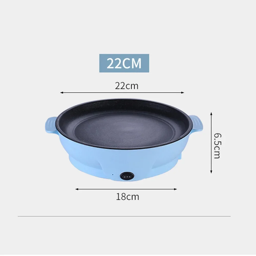 220V-Multifunction-Electric-Frying-Pan-Skillet-Non-Sticky-Grill-Fry-Baking-Roast-Pan-Cooker-Steak-Barbecue-5