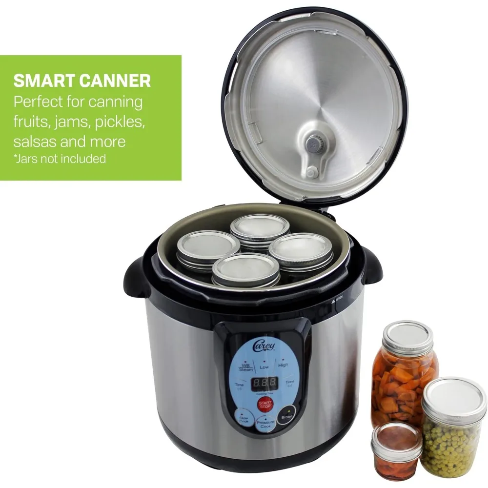 CAREY-DPC-9SS-Smart-Electric-Pressure-Cooker-and-Canner-Stainless-Steel-9-5-Qt-3