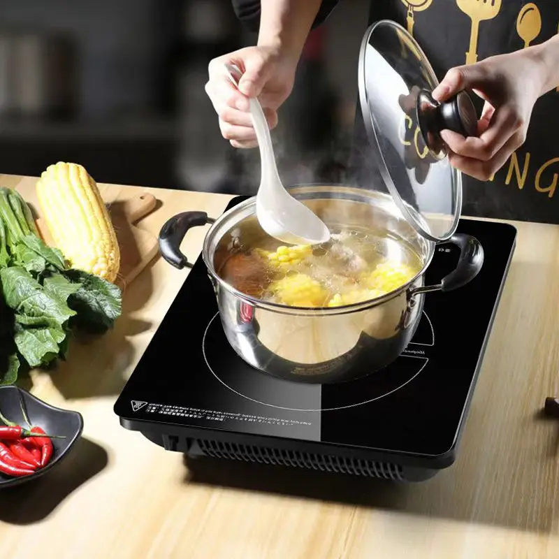 Electric-Magnetic-Induction-Cooker-Household-Waterproof-Small-Hot-Pot-Heating-Stove-Touchpad-Stir-fry-Dish-Cooking-3