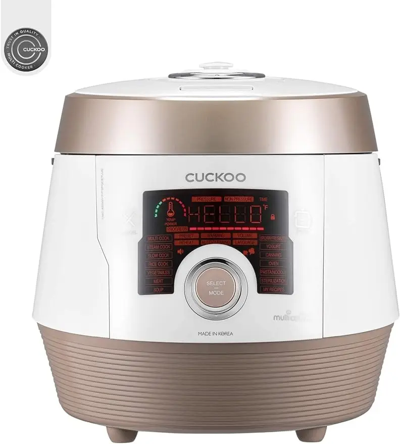 Electric-Pressure-Cooker-14-Menu-Options-White-Slow-Cook-Sous-Vide-Porridge-More-User-Friendly-LED