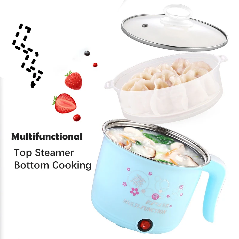 Multifunction-Non-stick-Pan-Electric-Cooking-Pot-Single-Double-Layer-Hot-Pot-Household-1-2-People-2
