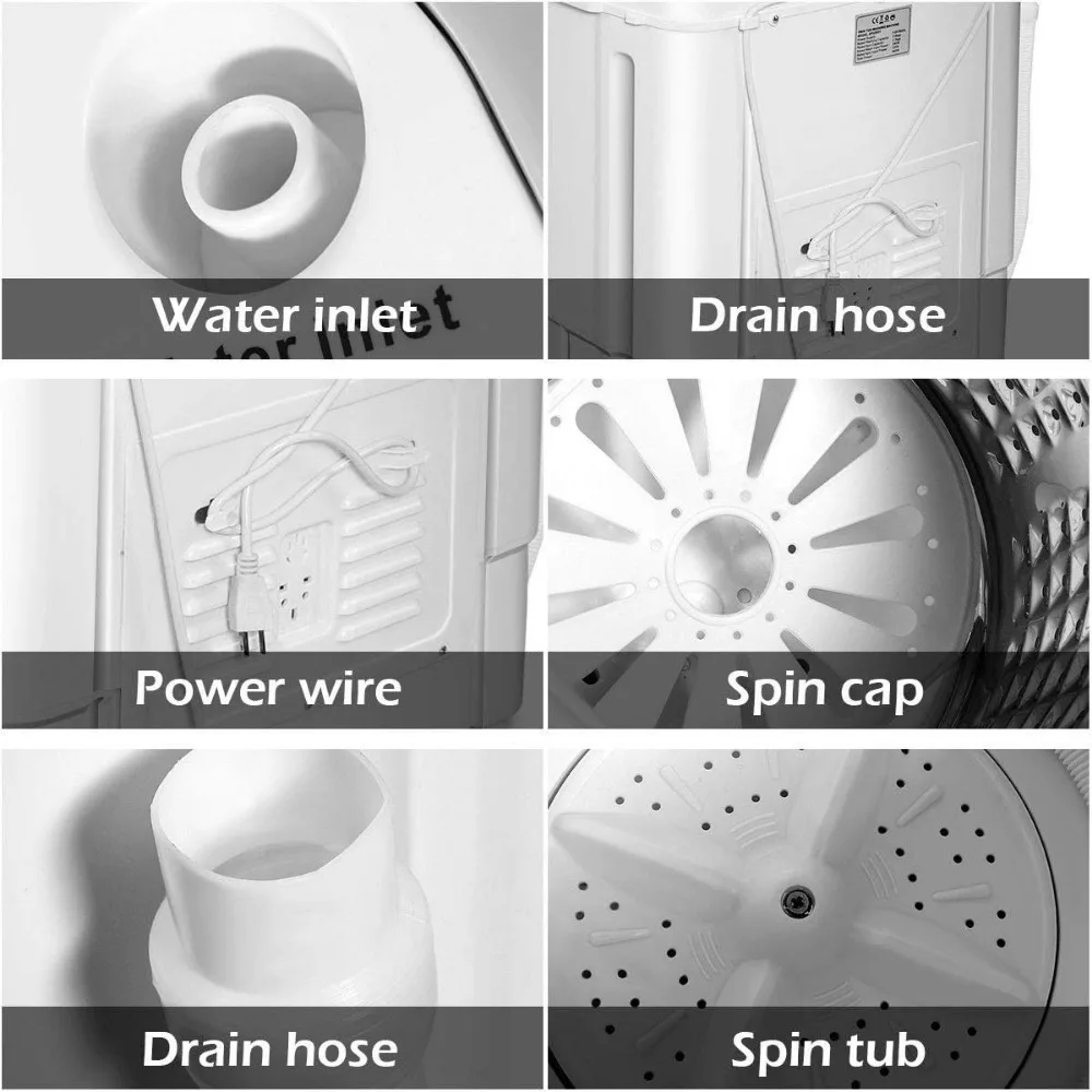 Portable-Clothes-Washing-Machines-13lbs-Washer-and-Spinner-Combo-Semi-Automatic-Laundry-Machine-Twin-Tub-Mini-3