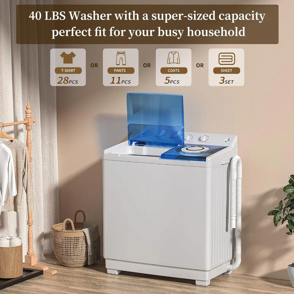Portable-Washing-Machine-Twin-Tub-Washing-Machine-spinner-Combo-with-40lbs-capacity-24Lbs-Washer-and-16Lbs-2