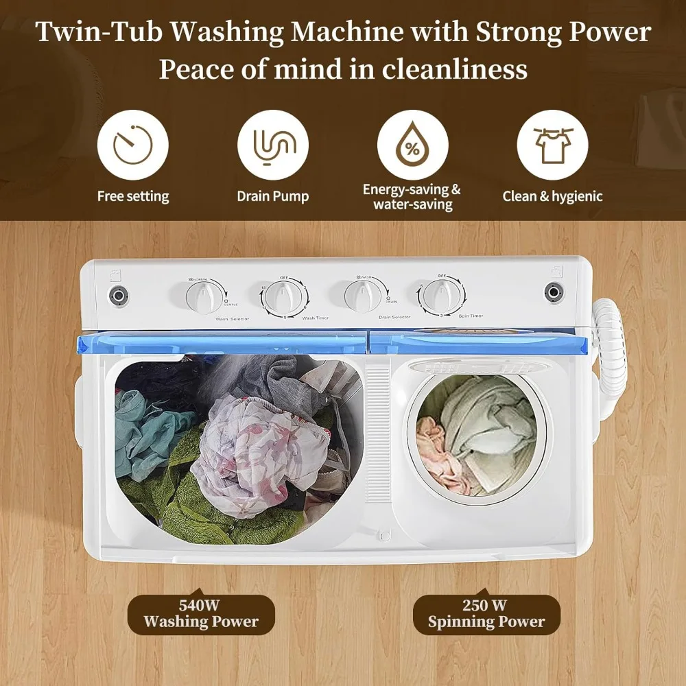 Portable-Washing-Machine-Twin-Tub-Washing-Machine-spinner-Combo-with-40lbs-capacity-24Lbs-Washer-and-16Lbs-3