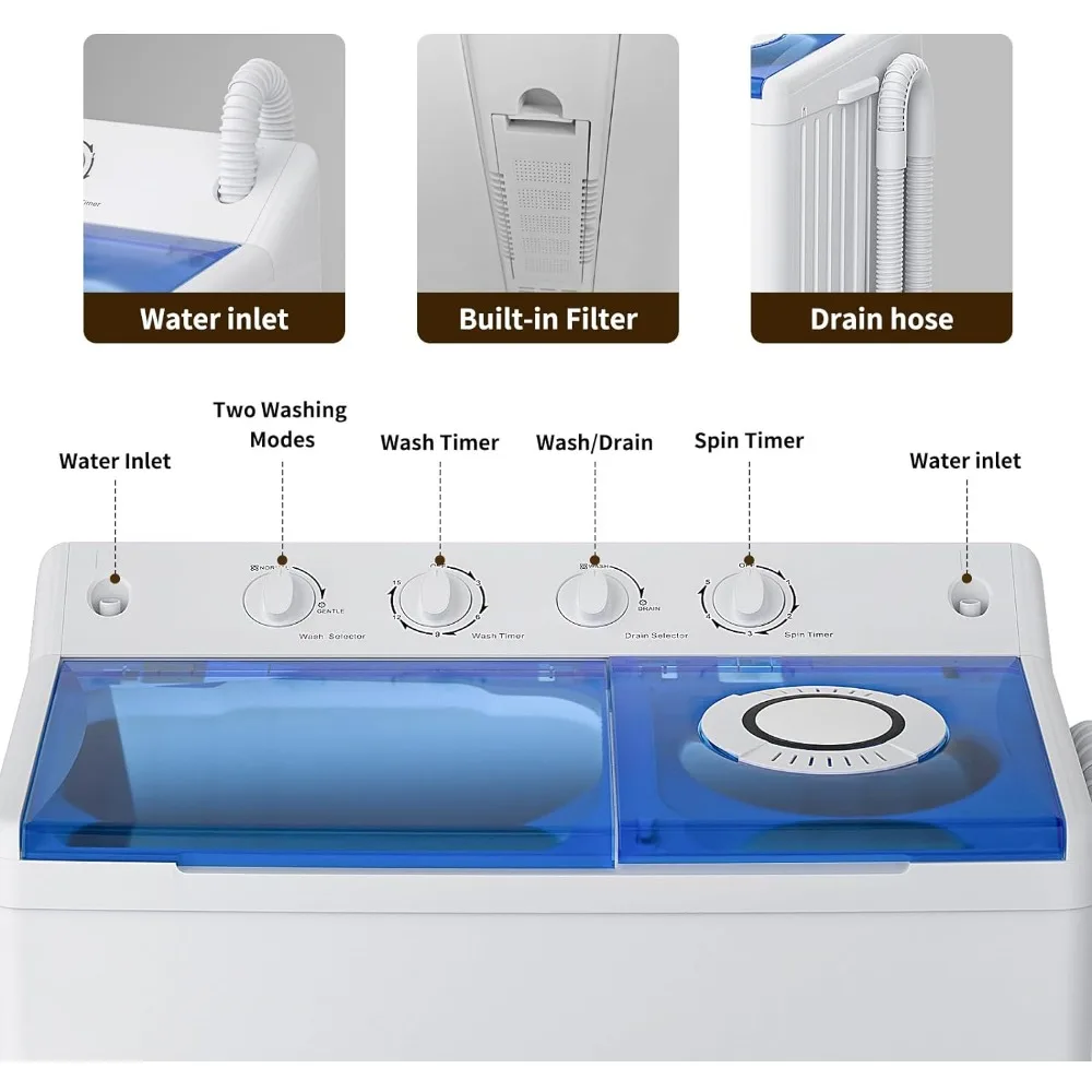 Portable-Washing-Machine-Twin-Tub-Washing-Machine-spinner-Combo-with-40lbs-capacity-24Lbs-Washer-and-16Lbs-5