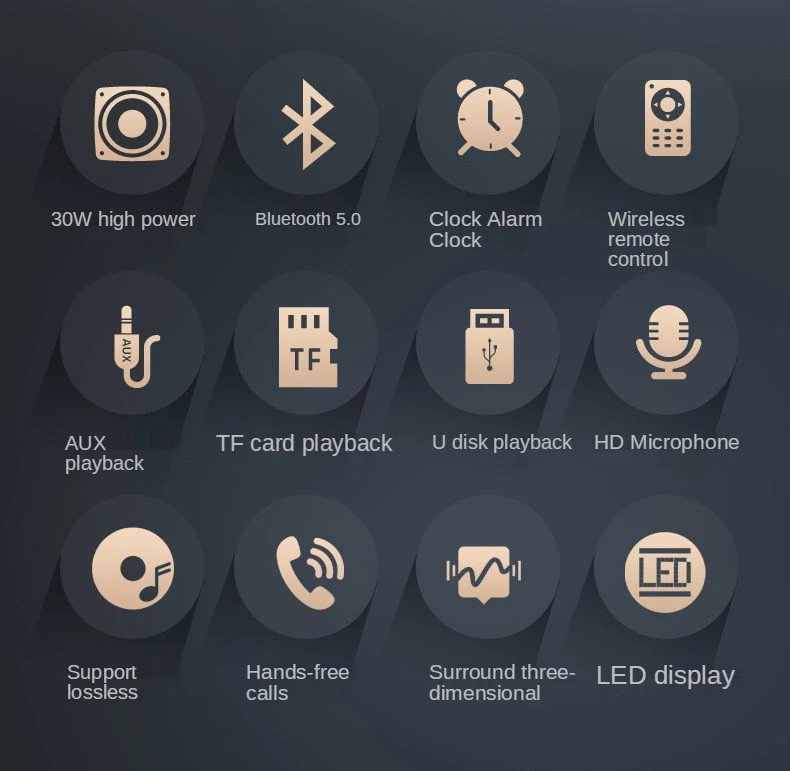 Sansui-P300-bluetooth-speaker-wireless-Big-power-home-theater-stereo-subwoofer-computer-desktop-alarm-clock-speaker-5